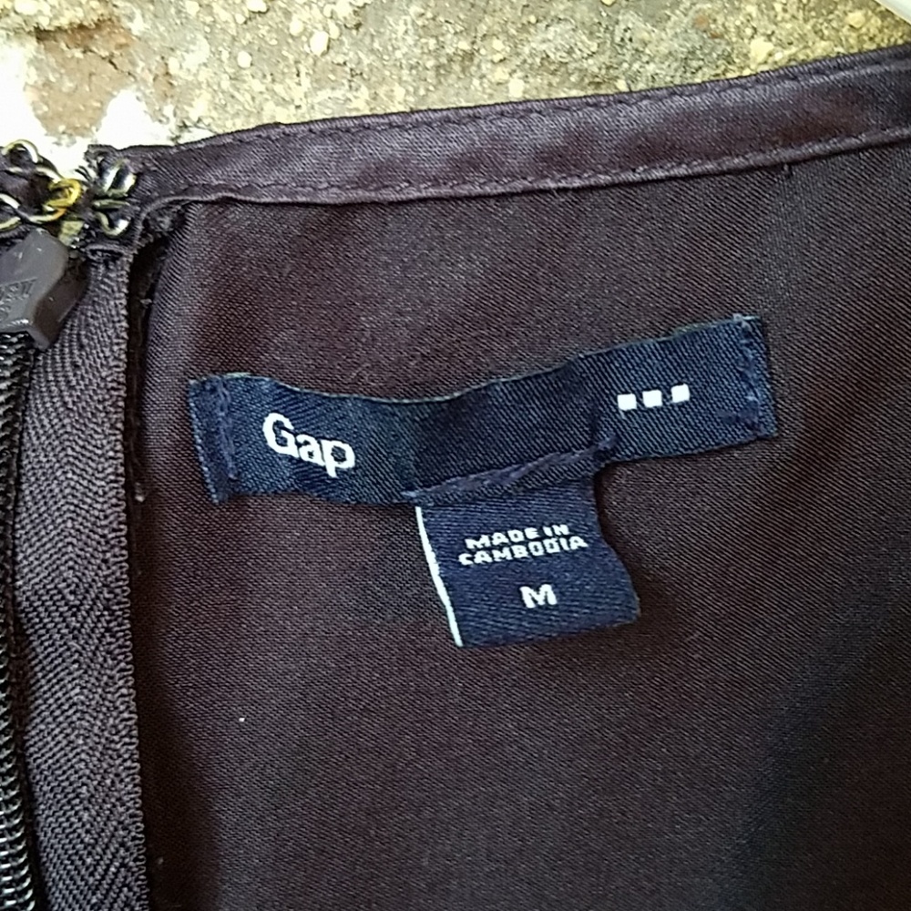 💥❤Gap Purple Ruffle Cascade Top - Picture 2 of 4